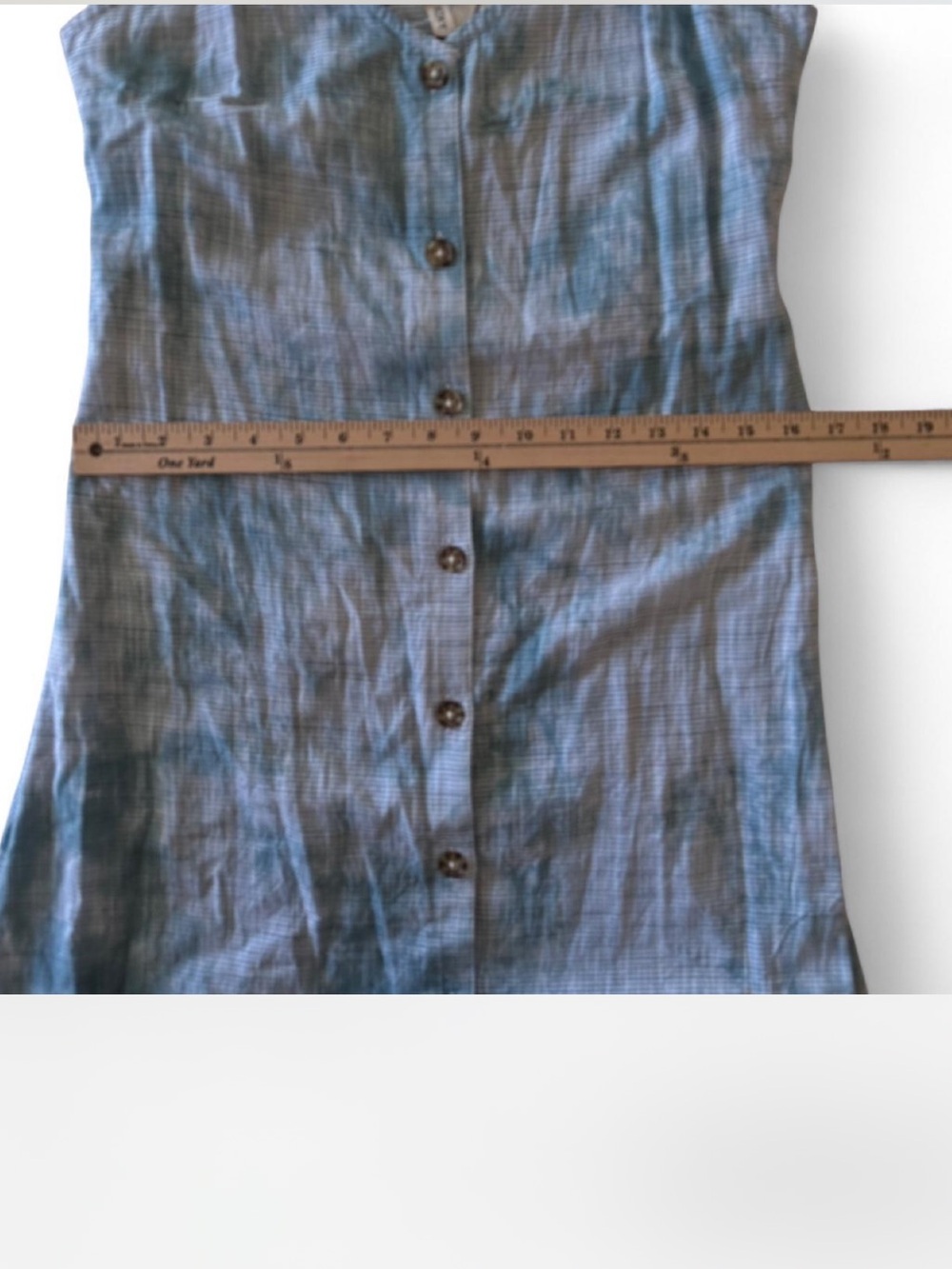 Roxy Blue Tie-Dye Midi Dress - Picture 8 of 8